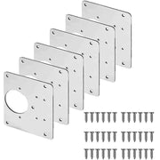 Hinge Repair Plate Rust Resistant Steel Furniture Cupboard Repair Mount Tool - 1SET V528-TOOL-1SET-48520