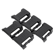 5Pcs Battery Mount Holder Stand For Milwaukee M18 18V Tool Battery Accessories - Black V528-TOOL-5PCS-BLACK-789562