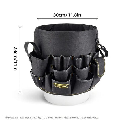 Multifunctional Bucket Bag Hardware Tools Organizer Repair Toolkit Storage Case V528-TOOL-BUCKET-BAG-594283