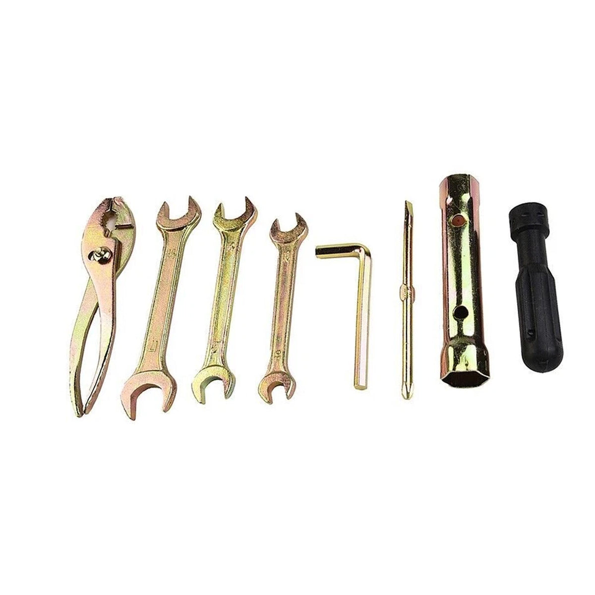 7x Universal Motorcycle Nos Compact Tool Kit For Honda Kawasaki Suzuki Yamaha V528-TOOLKIT-7PCS-578415