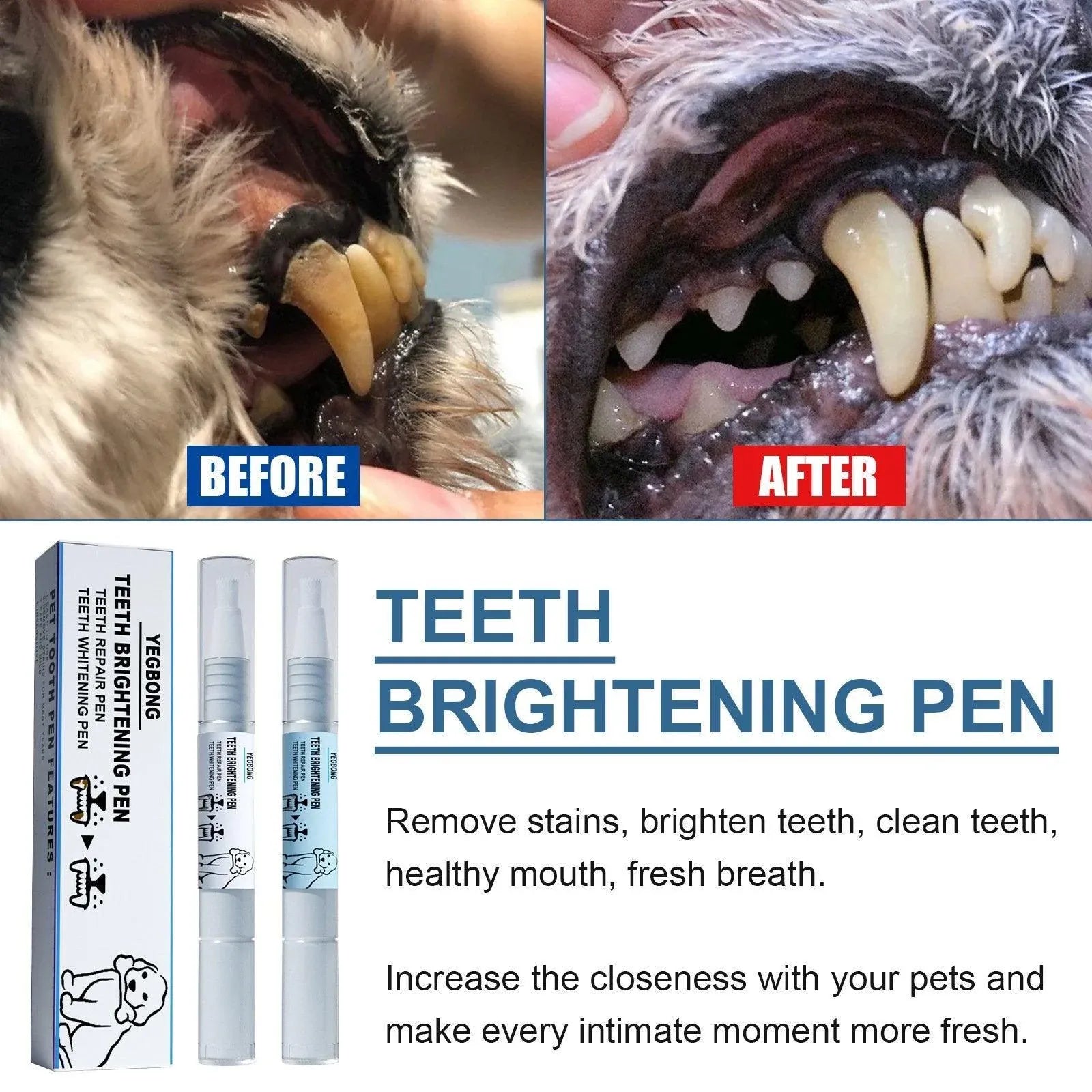 Pet Dental Cleaning Pencil for Dogs Cats Remove Calculus Oral Care Tool Pen V528-TOOTH-CLEANING-TOOL-816650