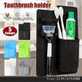 Silicone Shower Toothbrush Holder Bathroom Storage Rack for Razor and Toothpaste - Green V528-TOOTHBRUSHRACK-GREEN-21159