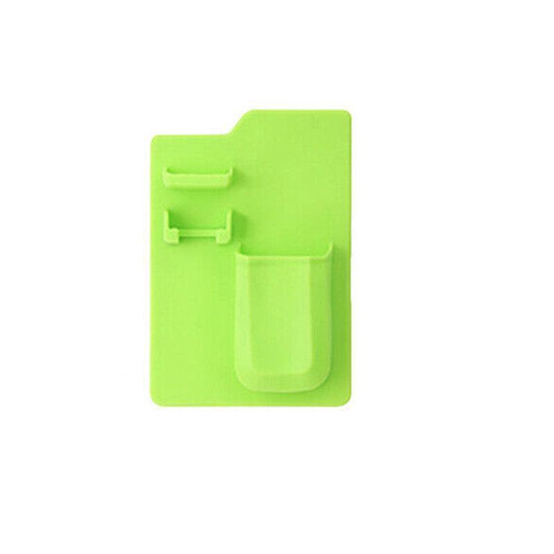 Silicone Shower Toothbrush Holder Bathroom Storage Rack for Razor and Toothpaste - Green V528-TOOTHBRUSHRACK-GREEN-21159