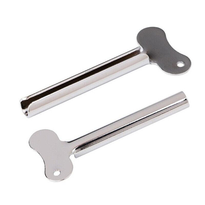 4X Stainless Steel Tube Toothpaste Squeezer Easy Key Dispenser Rolling Holder Au V528-TOOTHPASTE-4PCS-466985