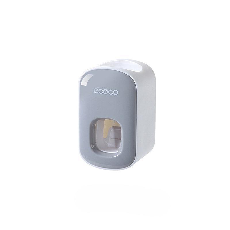 Ecoco Wall Mount Auto Ands Free Toothpaste Dispenser Automatic Toothpaste Squeez - Grey V528-TOOTHPASTEEQUIP-GREY231477