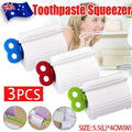 3X Toothpaste Squeezer Bathroom Tube Easy Stand Dispenser Rolling Holder Seat V528-TOOTHPASTESQUEEZER-829834