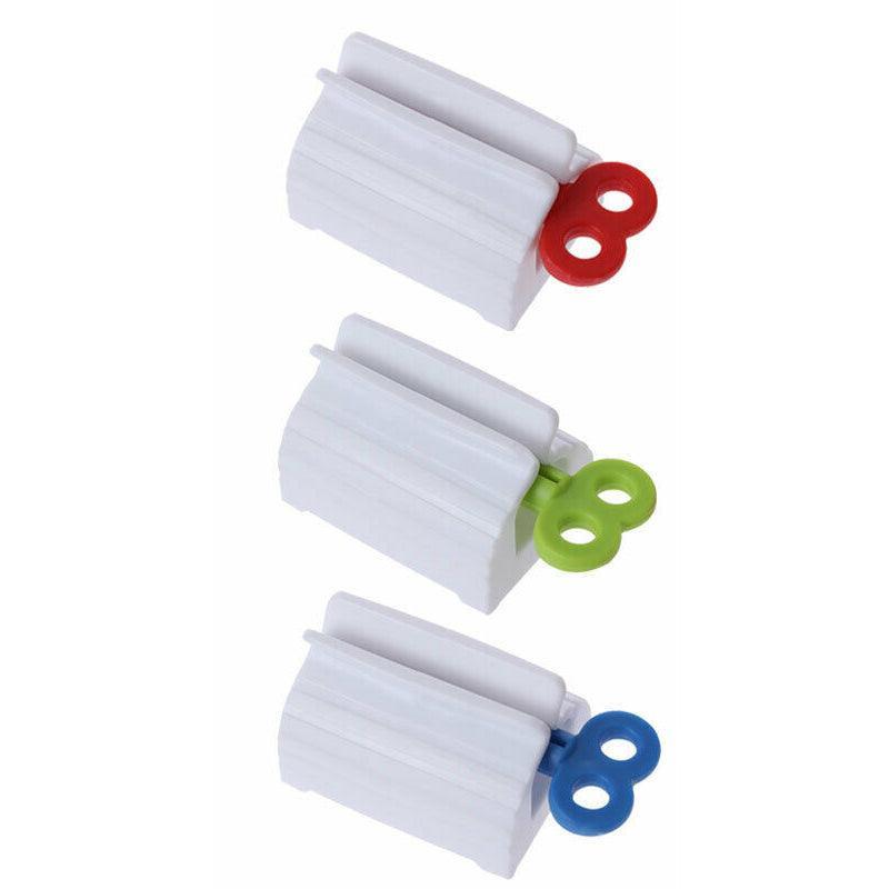3X Toothpaste Squeezer Bathroom Tube Easy Stand Dispenser Rolling Holder Seat V528-TOOTHPASTESQUEEZER-829834