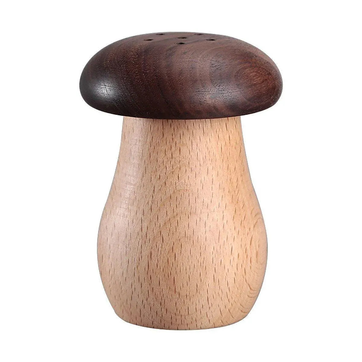 Solid Wood Toothpick Holder Black Walnut Beech Cute Mushroom Toothpick Box V528-TOOTHPICK-BOX-431527