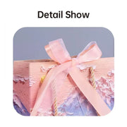 10pcs Oil Painting Gift Paper Bags for Birthday and Holiday Gift Packaging Tote - S V528-TOTE-BAG-10PCS-S-988013