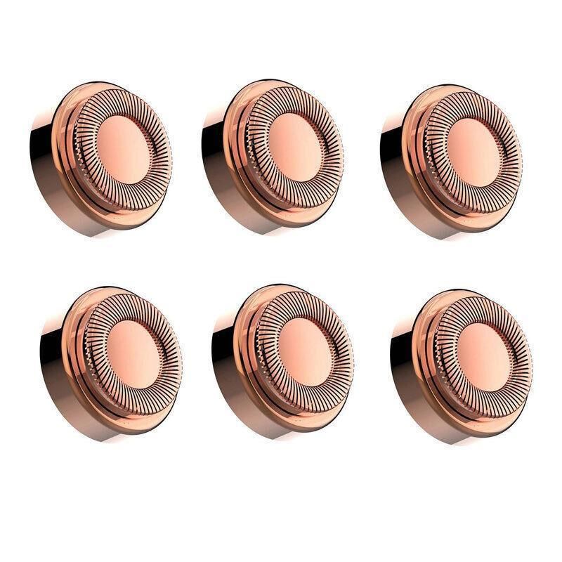4Pcs For Gen1 Flawless Touch Facial Clean Hair Remover Replacement Heads Blades V528-TOUCHFACIAL-4PCS-776425