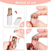 4Pcs For Gen1 Flawless Touch Facial Clean Hair Remover Replacement Heads Blades V528-TOUCHFACIAL-4PCS-776425