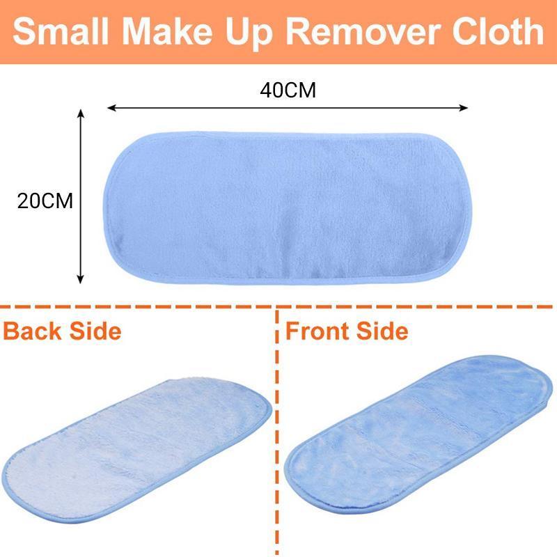 Microfibre Makeup Remover Towel Soft Face Cleaning Cloth Reusable Eraser 40x20cm - Light Blue V528-TOWEL-LIGHTBLUE-327503