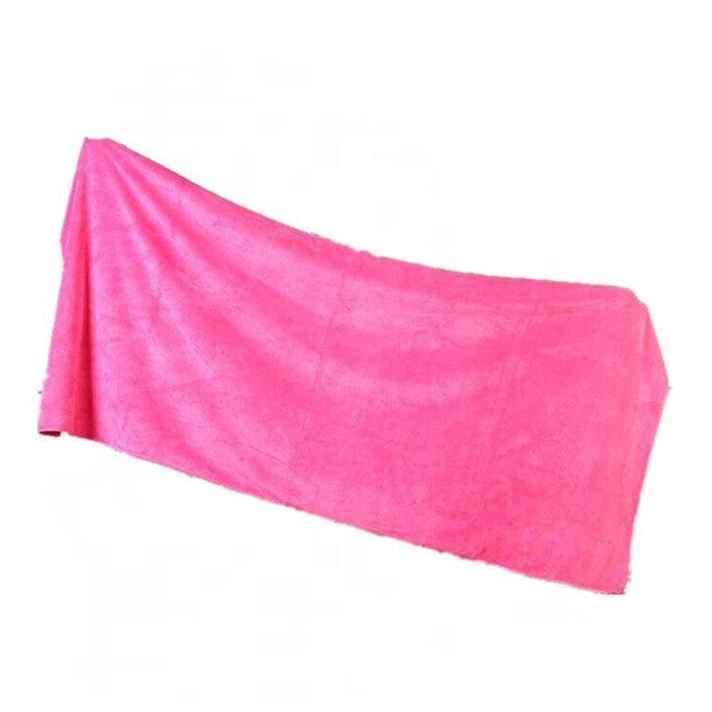 Microfiber Towel Gym Sport Footy Travel Camping Swimming Beach Bath Microfibre - Pink V528-TOWELGYM-PINK-977523