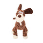 Squeaky Dog Toy Plush Chew Rope Pet Puppy Toys with Squeaker Crinkle for Teething - Brown Donkey V528-TOY-BROWNHORSE-83616