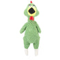 Squeaky Dog Toy Plush Chew Rope Pet Puppy Toys with Squeaker Crinkle for Teething - Green Chicken V528-TOY-GREENCHICKEN-46463