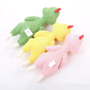 Squeaky Dog Toy Plush Chew Rope Pet Puppy Toys with Squeaker Crinkle for Teething - Light Pink Rabbit V528-TOY-LIGHTPINKRABBIT-57202