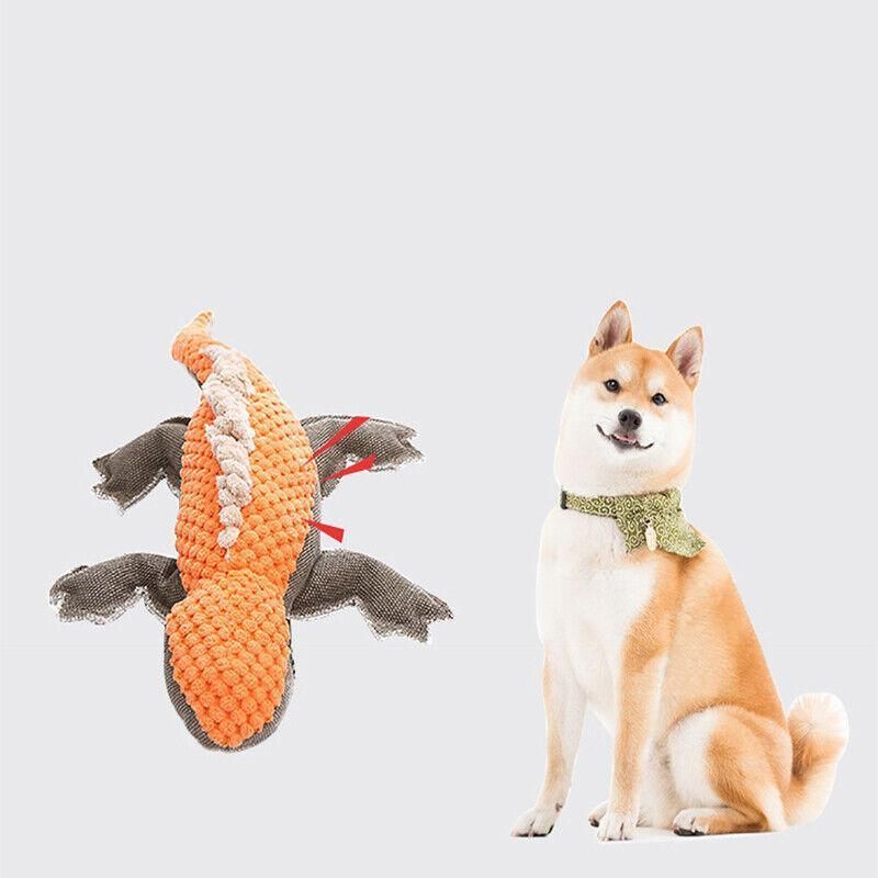 Squeaky Dog Toy Plush Chew Rope Pet Puppy Toys with Squeaker Crinkle for Teething - Light Pink Rabbit V528-TOY-LIGHTPINKRABBIT-57202