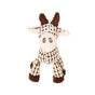 Squeaky Dog Toy Plush Chew Rope Pet Puppy Toys with Squeaker Crinkle for Teething - White Donkey V528-TOY-WHITEHORSE-56120