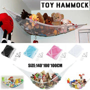 Soft Large Toy Hammock Mesh Net Storage Organizer for Bedroom Plush Toys - White V528-TOYHAMMOCK-WHITE-5812