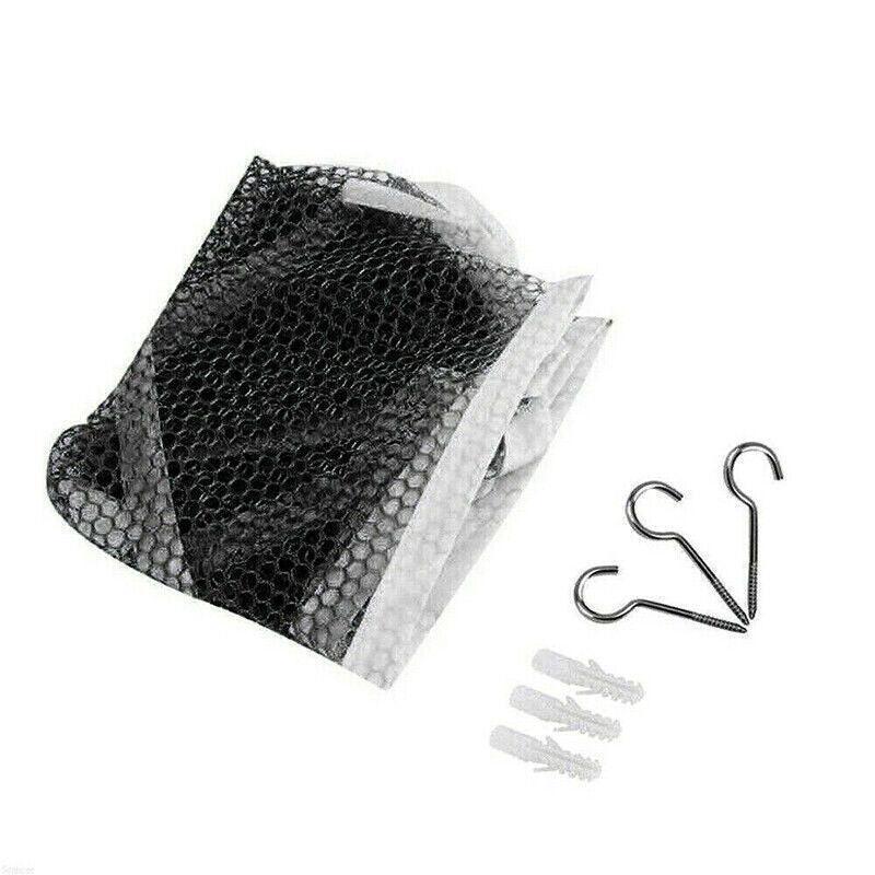 Soft Large Toy Hammock Mesh Net Storage Organizer for Bedroom Plush Toys - White V528-TOYHAMMOCK-WHITE-5812