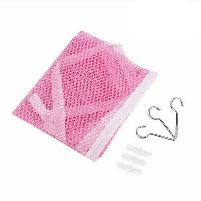 Soft Large Toy Hammock Mesh Net Storage Organizer for Bedroom Plush Toys - White V528-TOYHAMMOCK-WHITE-5812