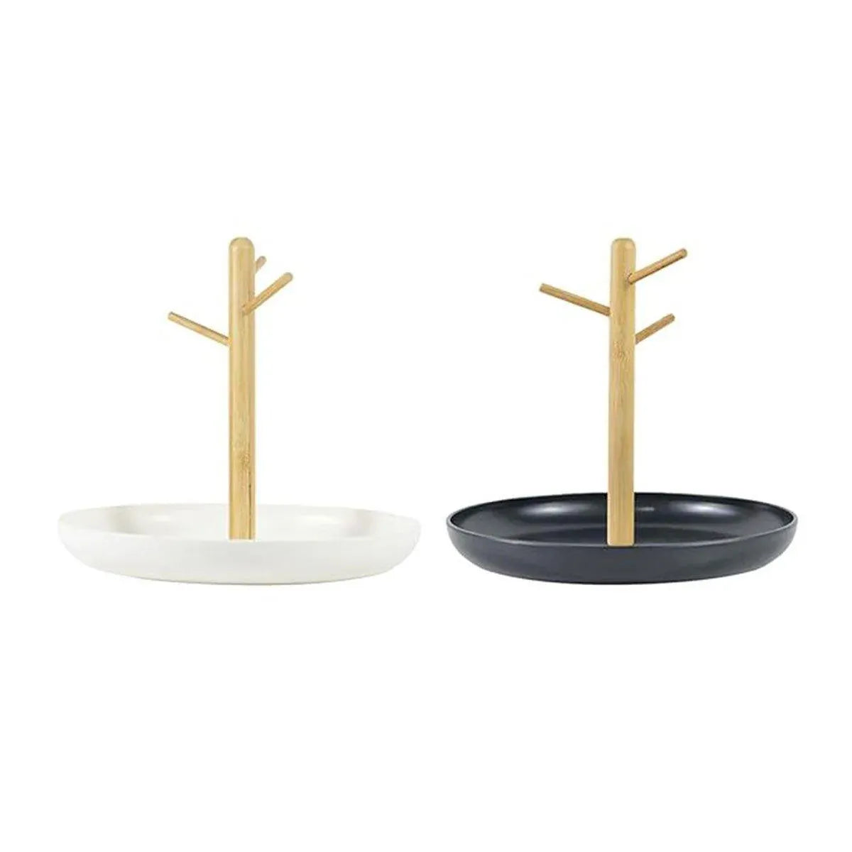 Branch Tray Desktop Storage Organizer Key Holder Rack for Living Room Entryway - White V528-TP-WHITE-776766