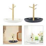 Branch Tray Desktop Storage Organizer Key Holder Rack for Living Room Entryway - White V528-TP-WHITE-776766