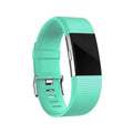 L Size Silicone Watch Wrist Sports Strap For Fitbit Charge Band Wristband Replacement - Lake Blue V528-TPEWRISTBAND-L-LAKEBLUE-281299