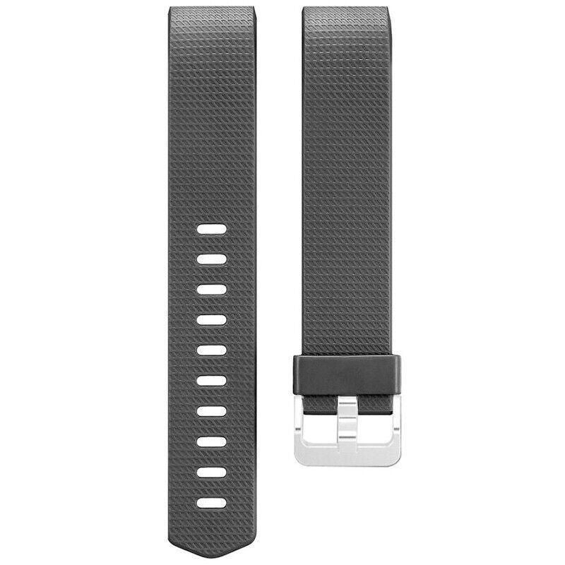 L Size Silicone Watch Wrist Sports Strap For Fitbit Charge Band Wristband Replacement - Sky Blue V528-TPEWRISTBAND-L-SKYBLUE-797996