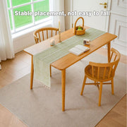 Solid Colour Woven Hollow Fringe Table Runner Home Dining Tablecloth Decoration - 33x183cm-Green V528-TR-GREEN-33-183-730865