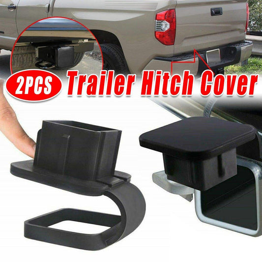 2pcs Car Trailer Hook Cover Retrofit Decoration Protective Towing Hitch Cover V528-TRAILER-COVER-2PCS-407650