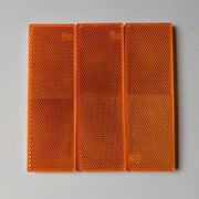 6 X Red Amber White Trailer Reflectors 15 X 5 Cm Self Adhesive Reflector Caravan V528-TRAILERREFLECTORS-6PCS-566164