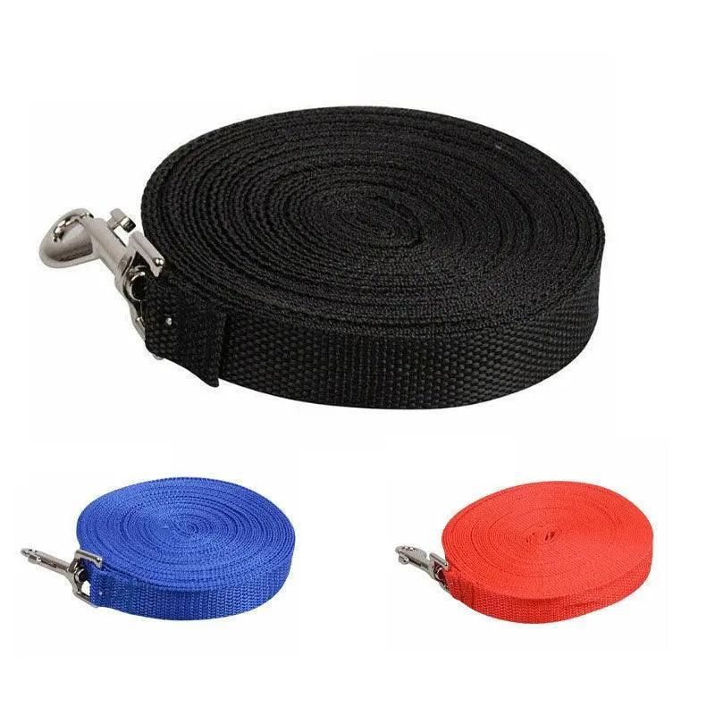 50Ft/15M Long Dog Lead Pet Puppy Leash Training Obedience Recall Walk Tracking - Red V528-TRAININGROPE-RED-64117