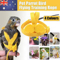 Parrot Bird Harness Leash Adjustable Flying Training Rope Cockatiel Conure Budgie - Pink V528-TRAININGROPECOCKATIEL-PINK-86733