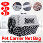 Pet Carrier Net Bag for Cat Dog Travel Mesh Cover Protective Tote Use - 50 x 33 x 33 cm V528-TRANSPORT-BAG-1-704380