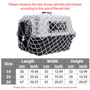 Pet Carrier Net Bag for Cat Dog Travel Mesh Cover Protective Tote Use - 67 x 52 x 51 cm V528-TRANSPORT-BAG-3-679772