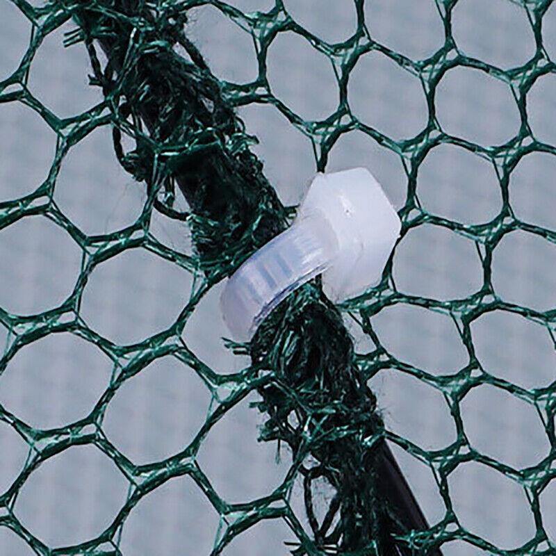 Large Fishing Net Fish Crab Yabbie Trap Minnow Crawfish Shrimp Cage Net Foldable - 10 Side 10 Holes V528-TRAPNET-10HOLE-124791