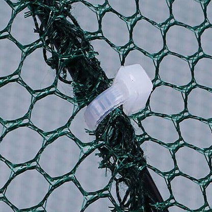 Large Fishing Net Fish Crab Yabbie Trap Minnow Crawfish Shrimp Cage Net Foldable - 10 Side 10 Holes V528-TRAPNET-10HOLE-124791