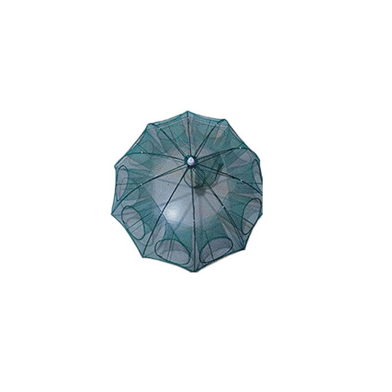 Large Fishing Net Fish Crab Yabbie Trap Minnow Crawfish Shrimp Cage Net Foldable - 10 Side 10 Holes V528-TRAPNET-10HOLE-124791
