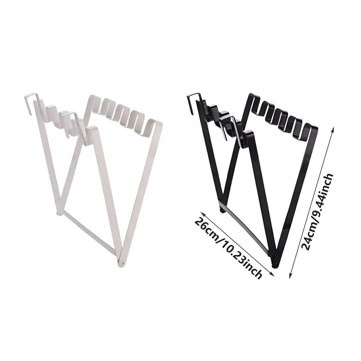 Wall Hanging Garbage Bag Shelf Hook Kitchen Storage Plastic Bag Hanger Rack Trash Bin V528-TRASH-BAG-RACK-2PCS-678110