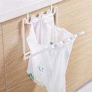 Wall Hanging Garbage Bag Shelf Hook Kitchen Storage Plastic Bag Hanger Rack Trash Bin V528-TRASH-BAG-RACK-2PCS-678110
