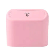 Car Wastebasket Door Mounted Multifunctional Storage Box Trash Bin Organizer - Pink V528-TRASH-CAN-PINK-391138