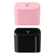Car Wastebasket Door Mounted Multifunctional Storage Box Trash Bin Organizer - Pink V528-TRASH-CAN-PINK-391138