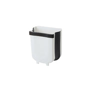 9L Hanging Bin Wall Mounted Folding Waste Bin Kitchen Dining Cabinet Trash Can - Khaki V528-TRASH-COFFEE-75142
