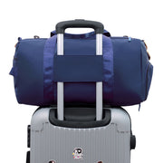 Waterproof Gym Bag Travel Duffle Sports Bag Wet Dry Large Tote for Men Women V528-TRAVEL-BAG-DARK-BLUE-797584