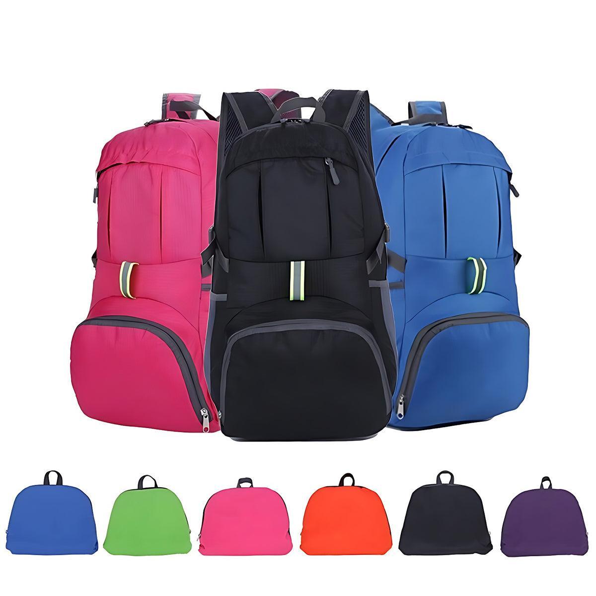 35L Light Foldable Outdoor Sports Backpack Camping Hiking Travel Bag - Rose Red V528-TRAVELBAG-ROSERED-719034