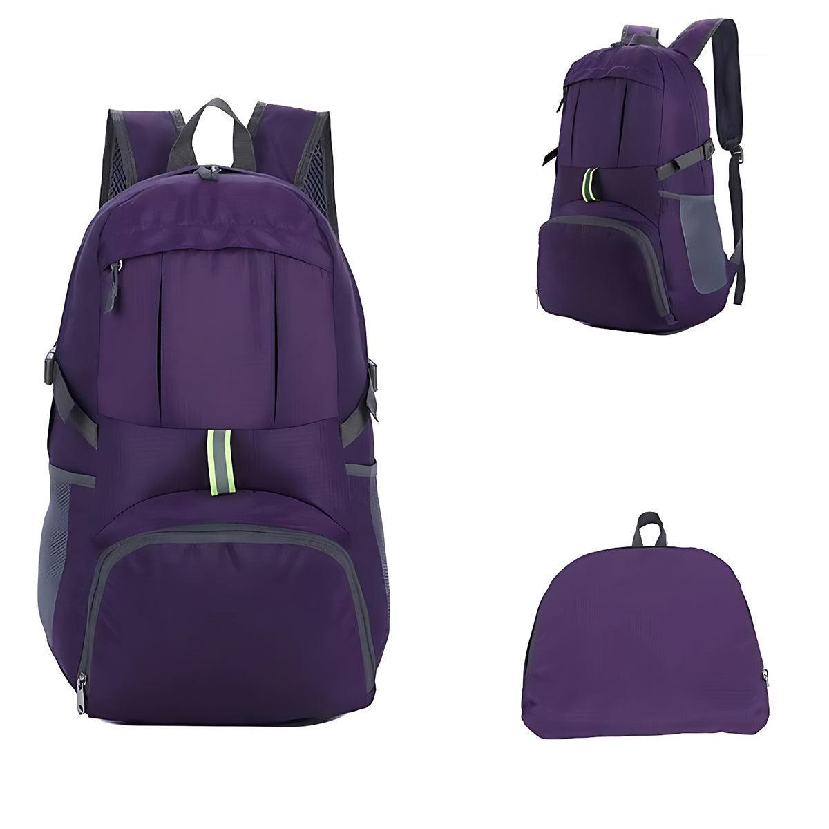 35L Light Foldable Outdoor Sports Backpack Camping Hiking Travel Bag - Rose Red V528-TRAVELBAG-ROSERED-719034