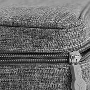 Cable Organizer Bag Charger USB Electronic Accessories Storage Travel Case - Grey V528-TRAVELLINGBAG-GREY-5646541