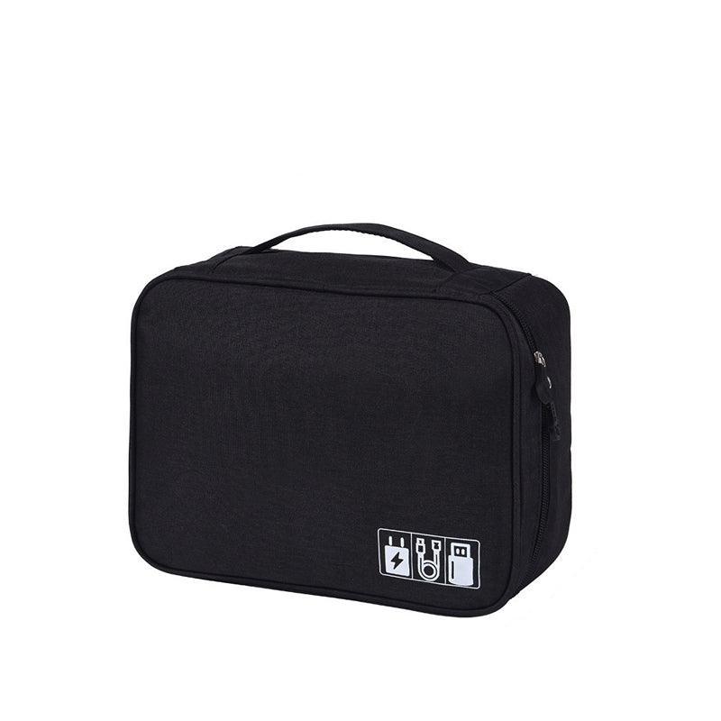 Cable Organizer Bag Charger USB Electronic Accessories Storage Travel Case - Purple V528-TRAVELLINGBAG-PURPLE-808809