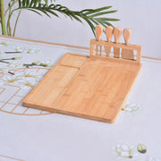 Bamboo Chopping Board Cheese Board Set with Knife Kitchen Charcuterie Serving V528-TRAY-199965